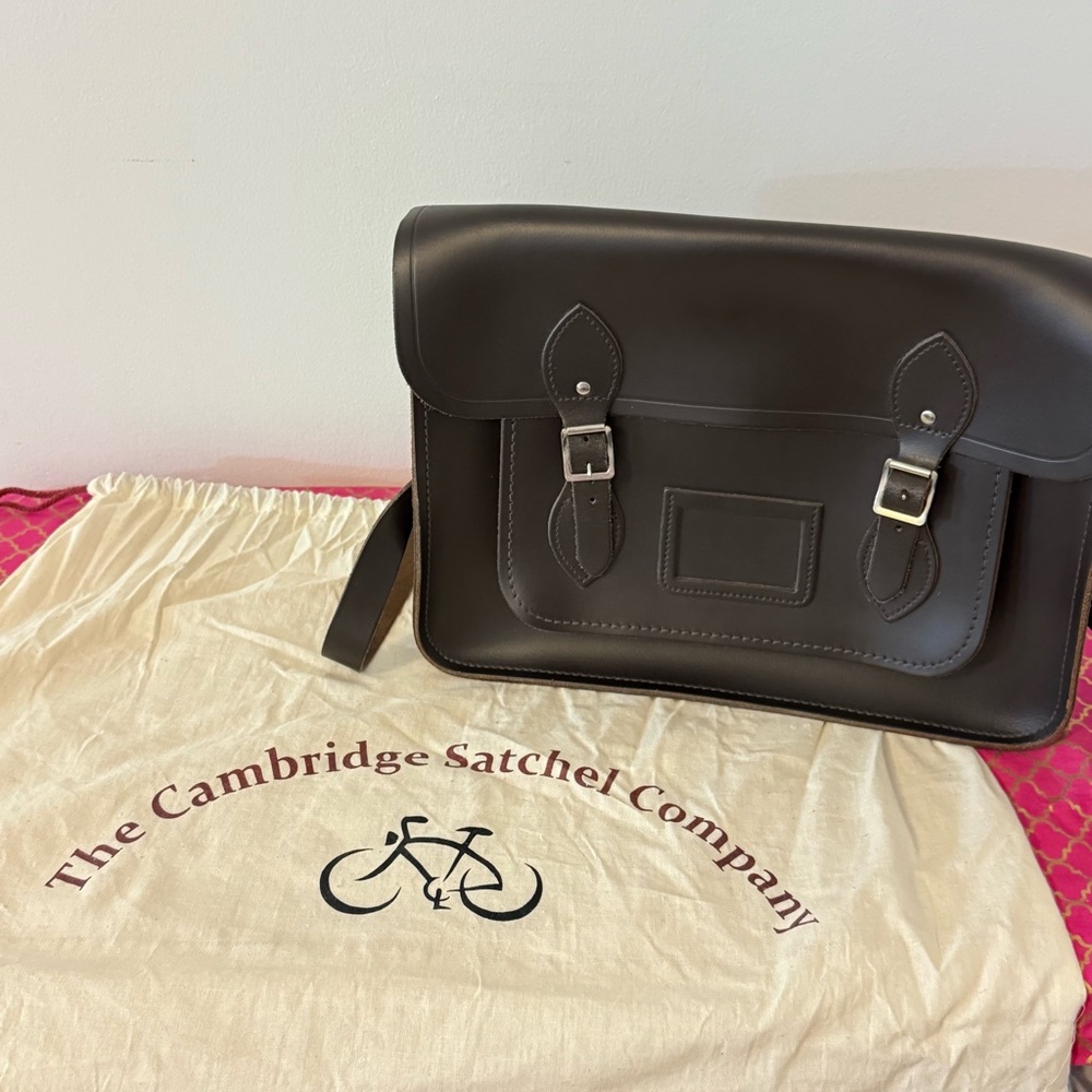 The Cambridge Satchel Company Dark Brown Leather Satchel